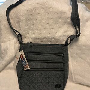 Lug Gray Crossbody Bag